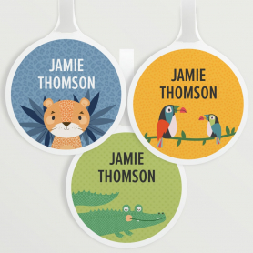 Personalized Bag Tags - 3pk