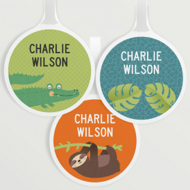 Tinyme Personalised Bag Tag - 3 Pack