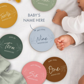 Monthly Milestone Discs [Personalized]