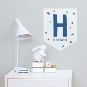 Fun Letter Banner Decal