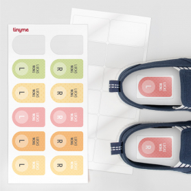 Shoe Labels for Kids Personalised Shoe Name Labels Tinyme Canada