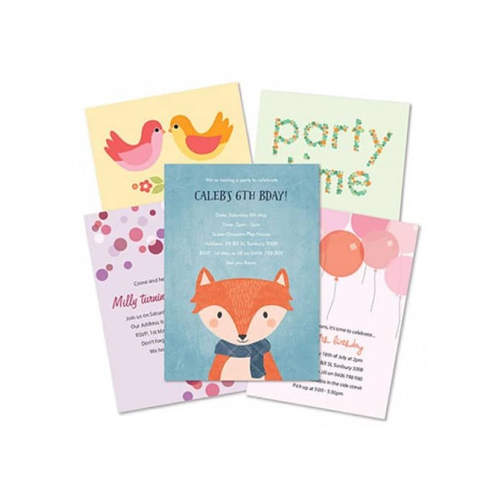 Kids Birthday Invitations  Children's Birthday Invites - Tinyme Canada