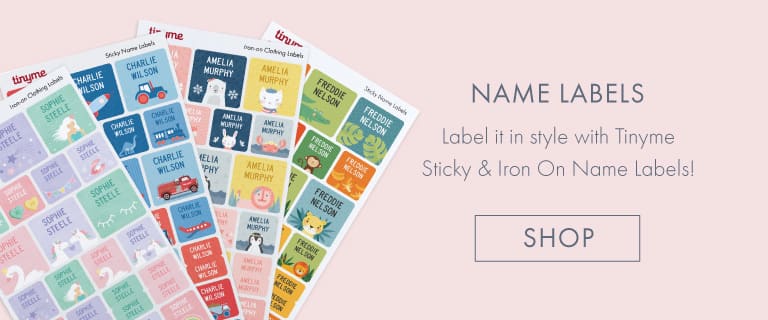 Tinyme Personalized Name Labels